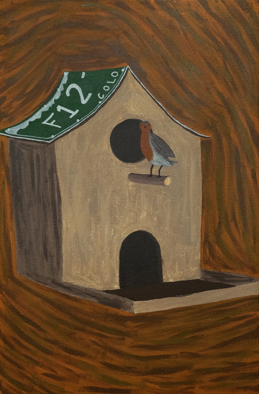 Birdhouse Bird